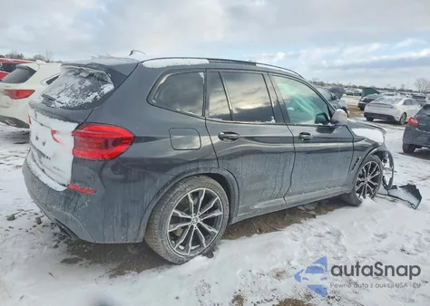 2020 BMW X3 xDrivem40I z USA, uszkodzony, nr VIN 5UXTY9C03L9D53114